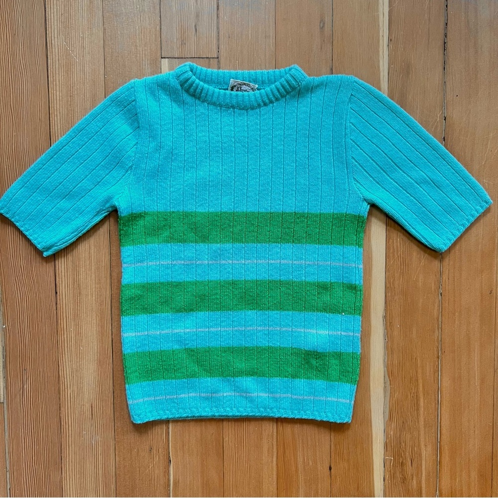 Vintage 1960s sweater cardigan set S - Picture 9 of 11